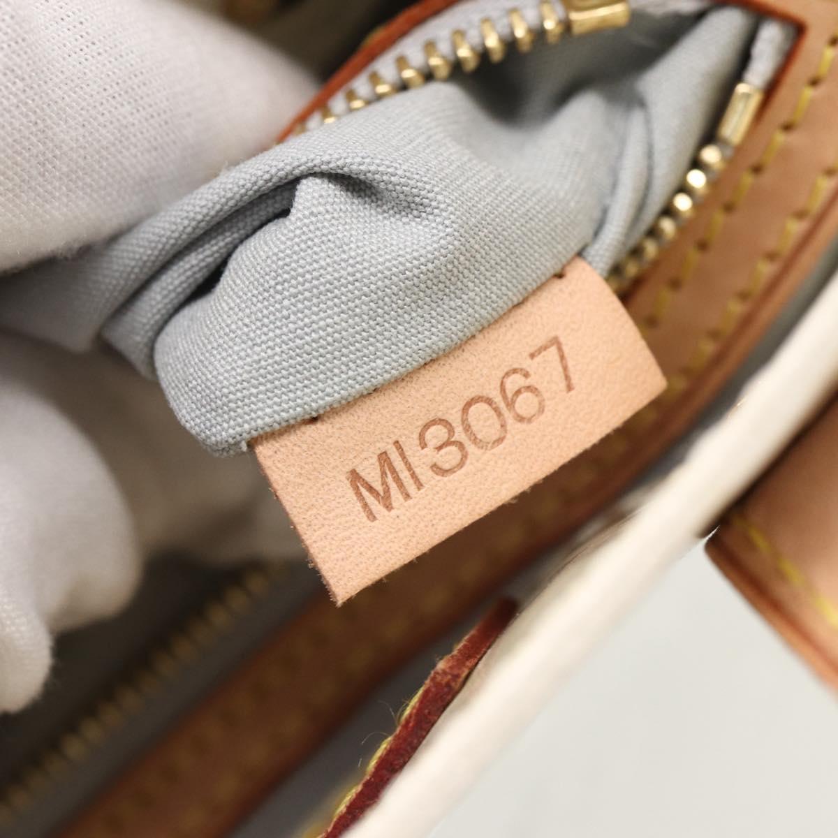 LOUIS VUITTON Monogram Vernis Reade PM Hand Bag Perle M91336 LV Auth 153943V