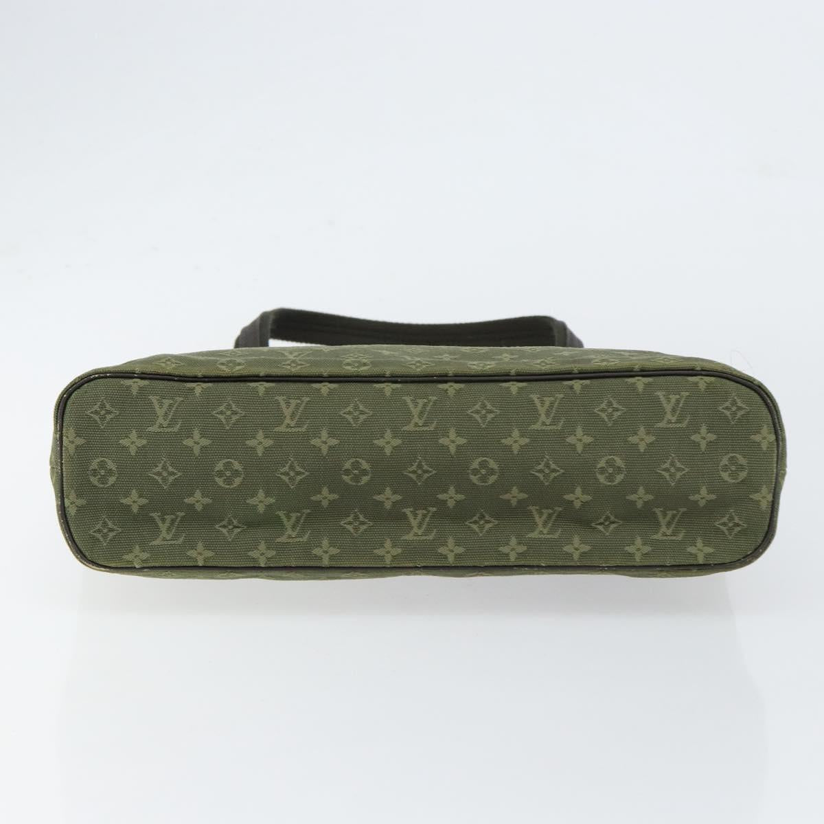 LOUIS VUITTON Monogram Mini Lucille PM Hand Bag TST Khaki M92682 LV Auth 153945