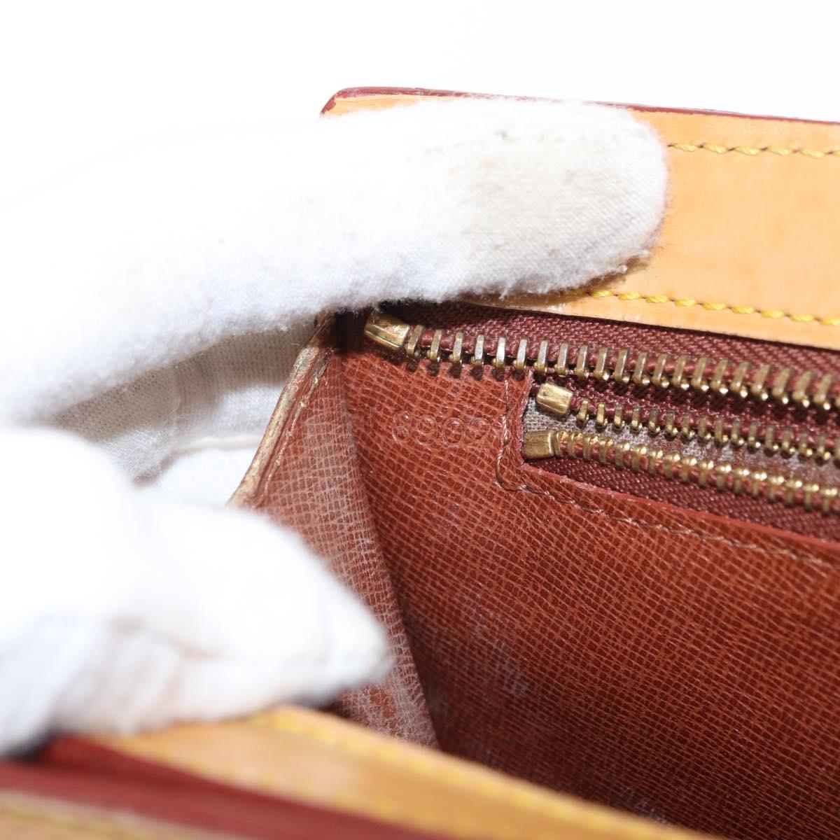 LOUIS VUITTON Epi Angian Shoulder Bag Beige M52116 LV Auth 153996