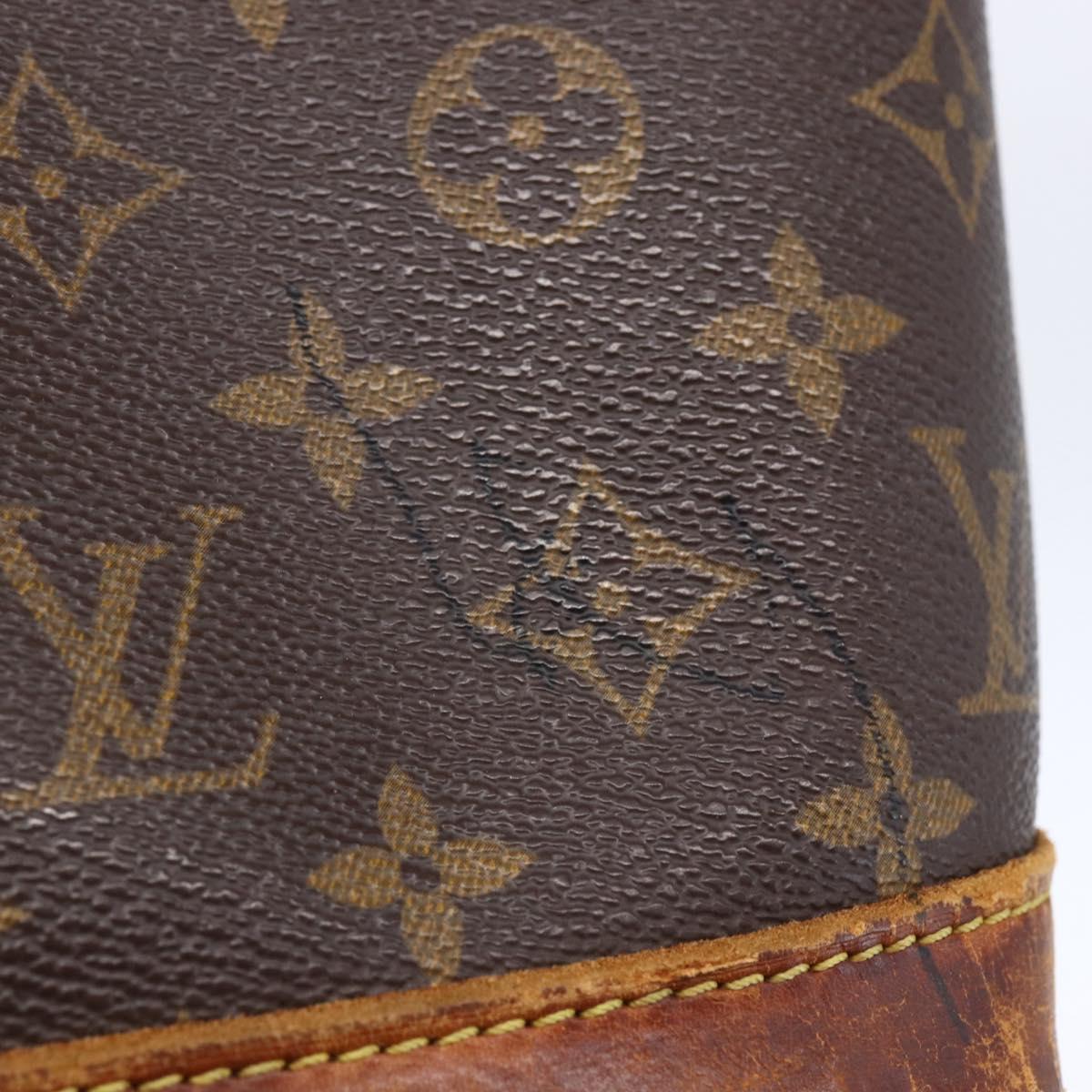 LOUIS VUITTON Monogram Alma Hand Bag M51130 LV Auth 154002