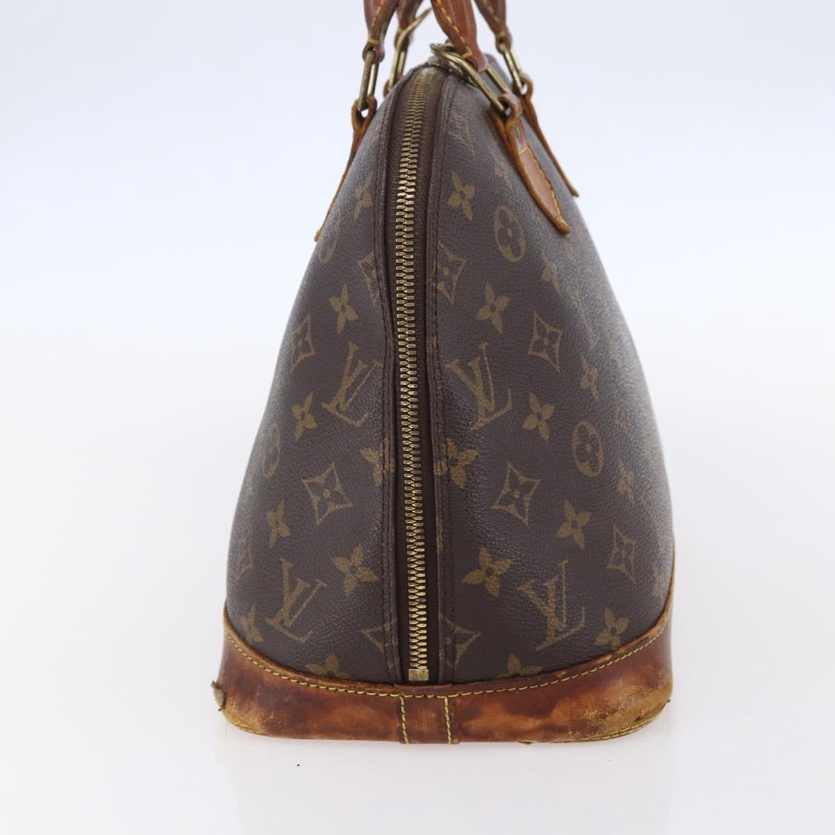 LOUIS VUITTON Monogram Alma Hand Bag M51130 LV Auth 154002