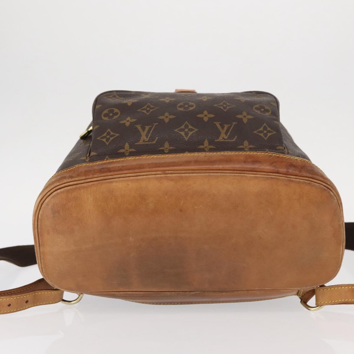 LOUIS VUITTON Monogram Montsouris GM Backpack M51135 LV Auth 154003