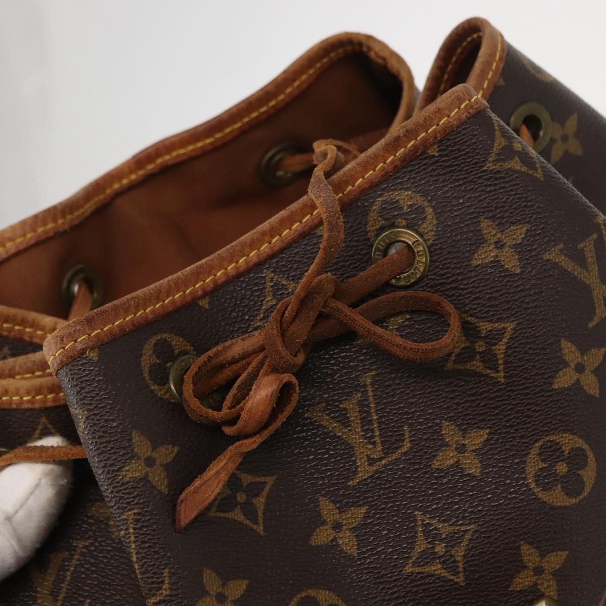 LOUIS VUITTON Monogram Montsouris GM Backpack M51135 LV Auth 154003