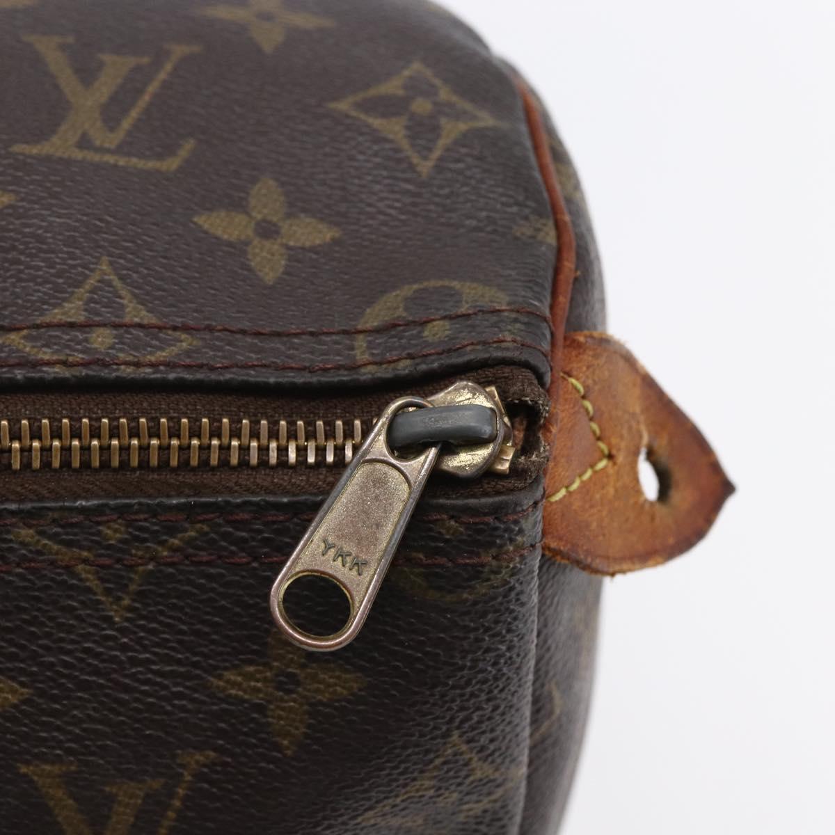 LOUIS VUITTON Monogram Speedy 35 Hand Bag M41524 LV Auth 154007