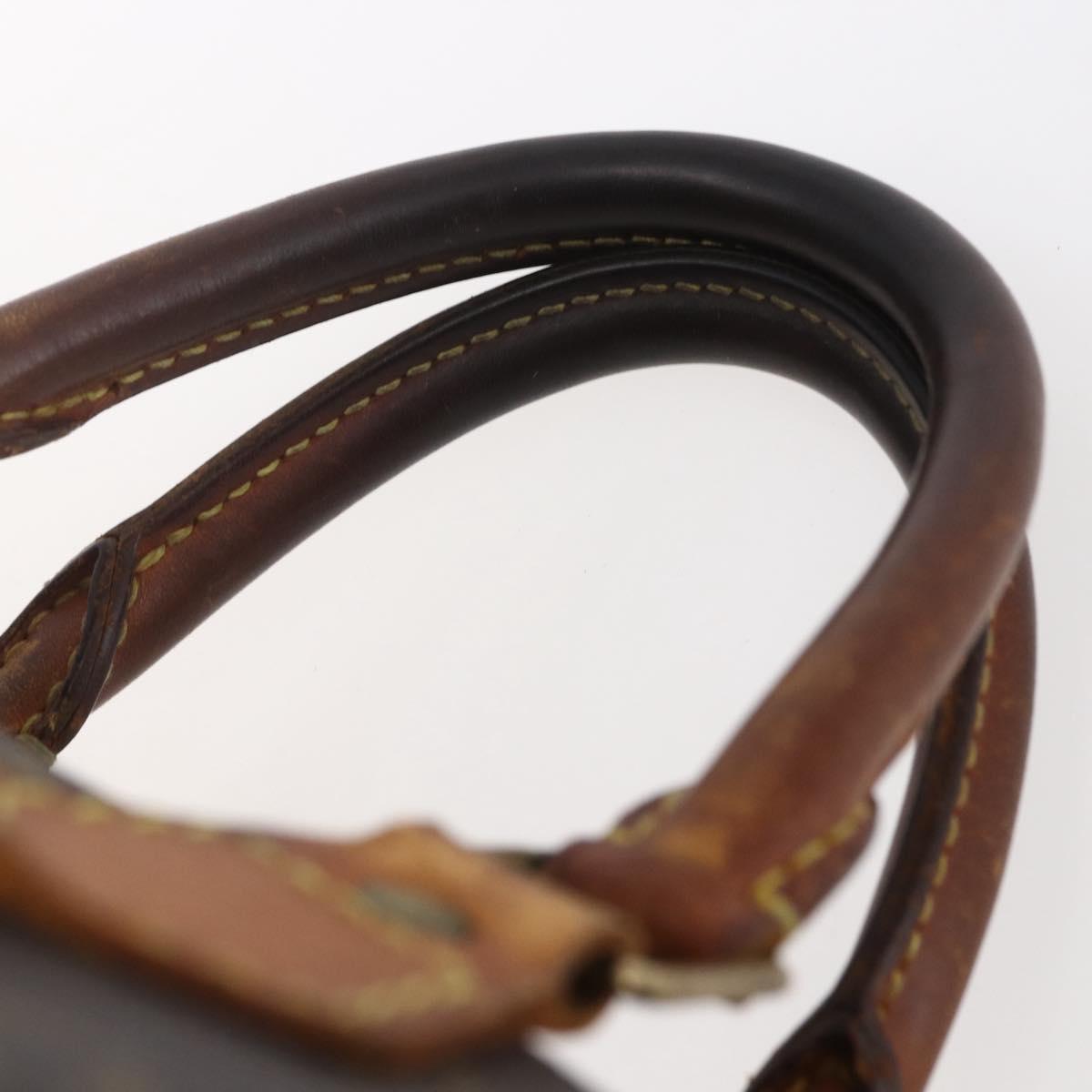 LOUIS VUITTON Monogram Speedy 35 Hand Bag M41524 LV Auth 154007