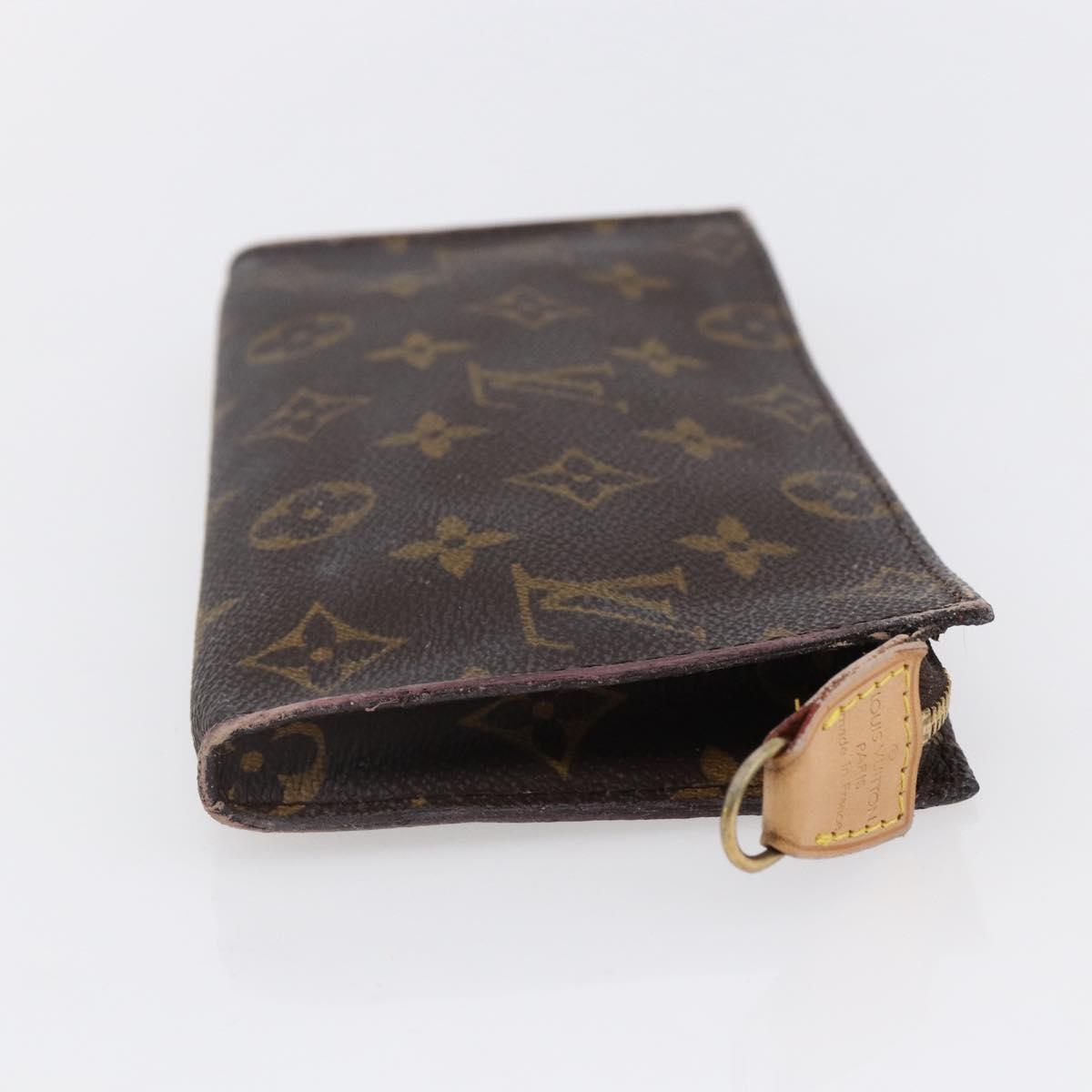 LOUIS VUITTON Monogram Bucket GM Accessory Pouch LV Auth 154011