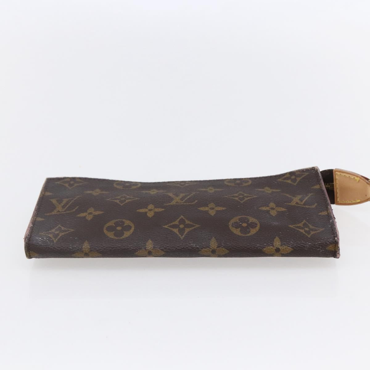 LOUIS VUITTON Monogram Bucket GM Accessory Pouch LV Auth 154011