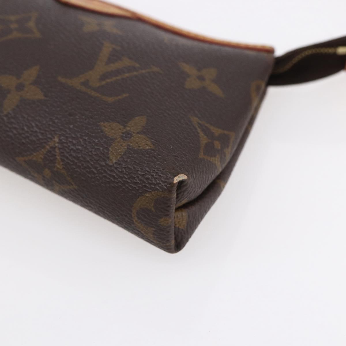 LOUIS VUITTON Monogram Mini Pochette Delight Full Pouch M40309 LV Auth 154012