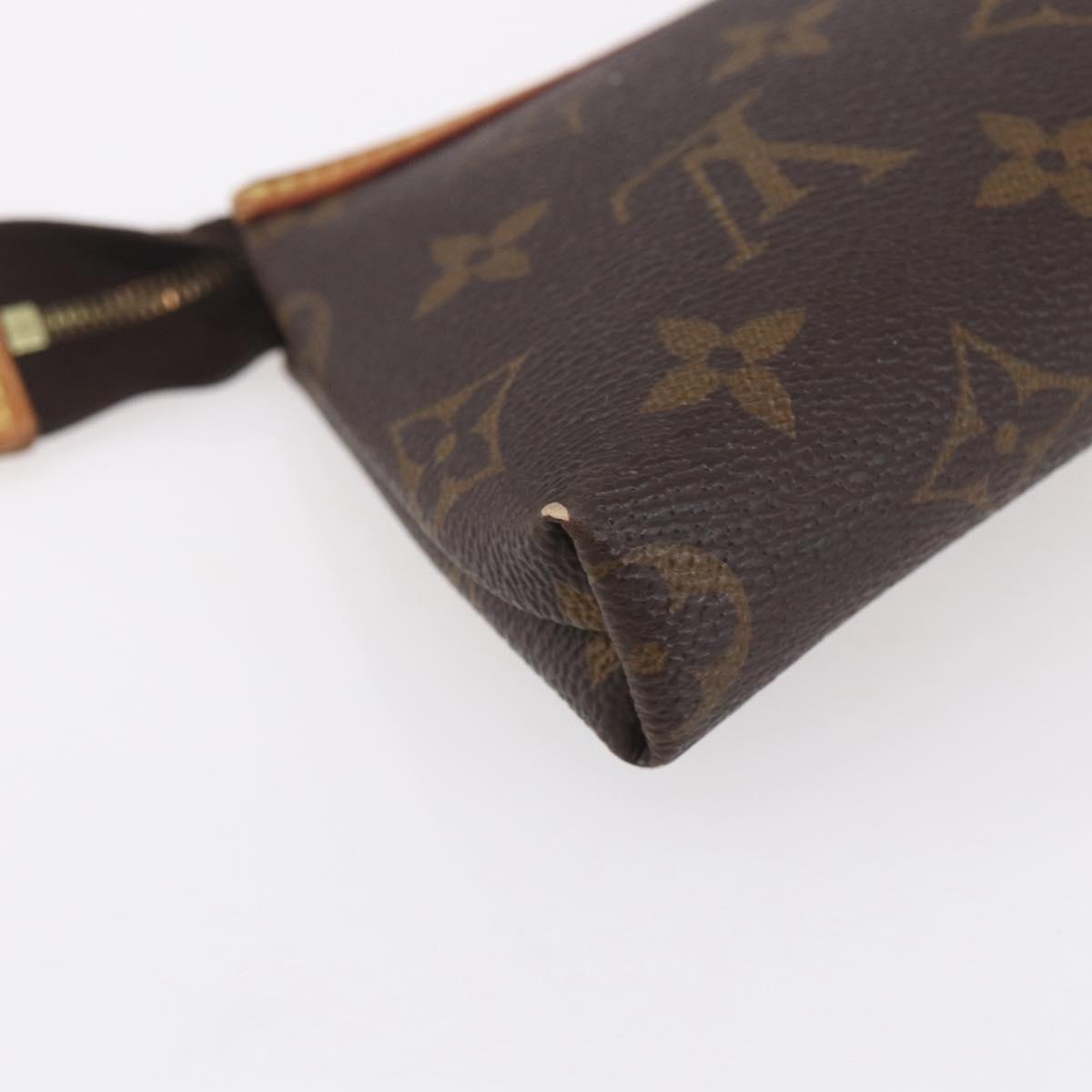 LOUIS VUITTON Monogram Mini Pochette Delight Full Pouch M40309 LV Auth 154012