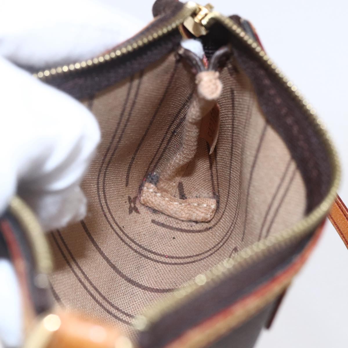 LOUIS VUITTON Monogram Mini Pochette Delight Full Pouch M40309 LV Auth 154012