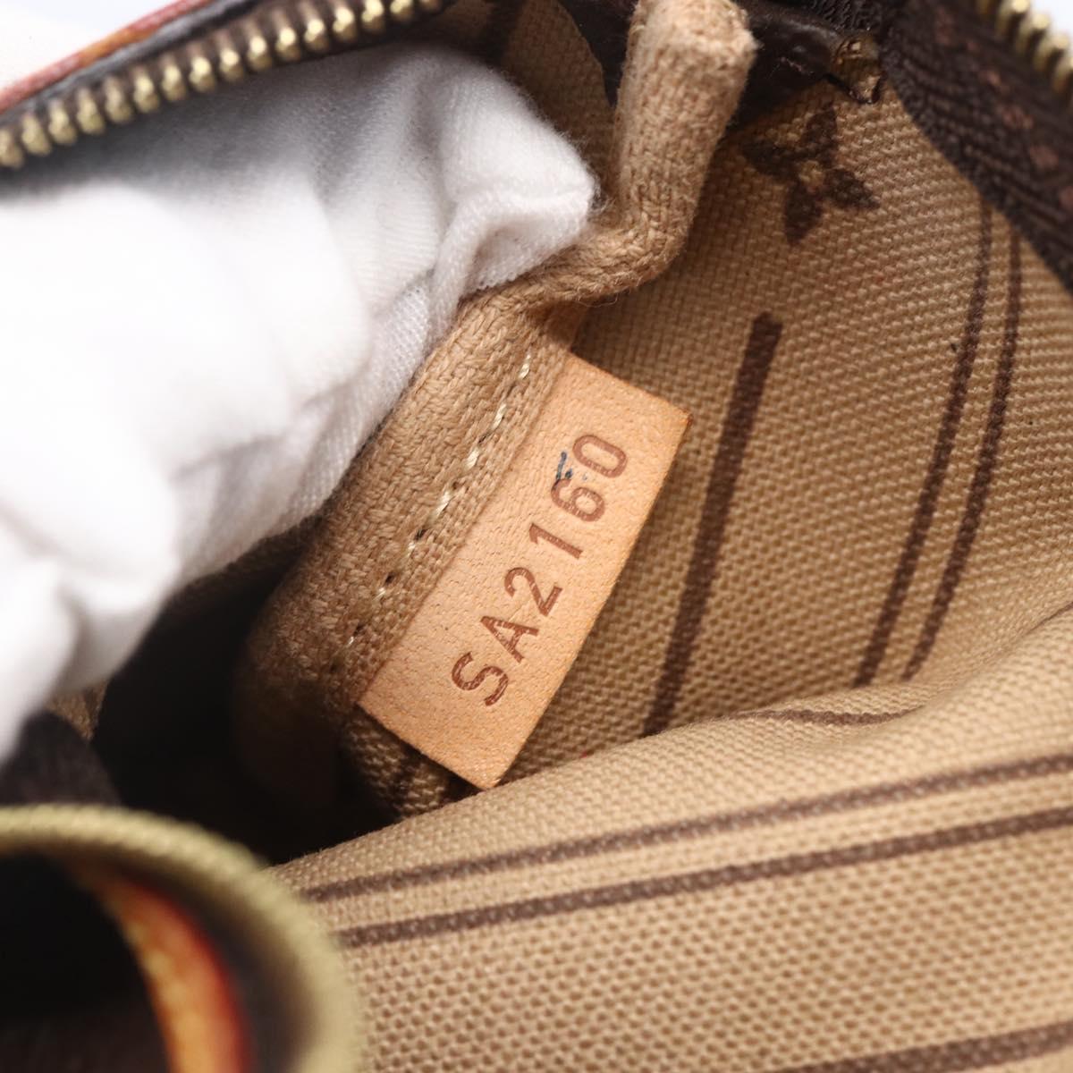 LOUIS VUITTON Monogram Mini Pochette Delight Full Pouch M40309 LV Auth 154012