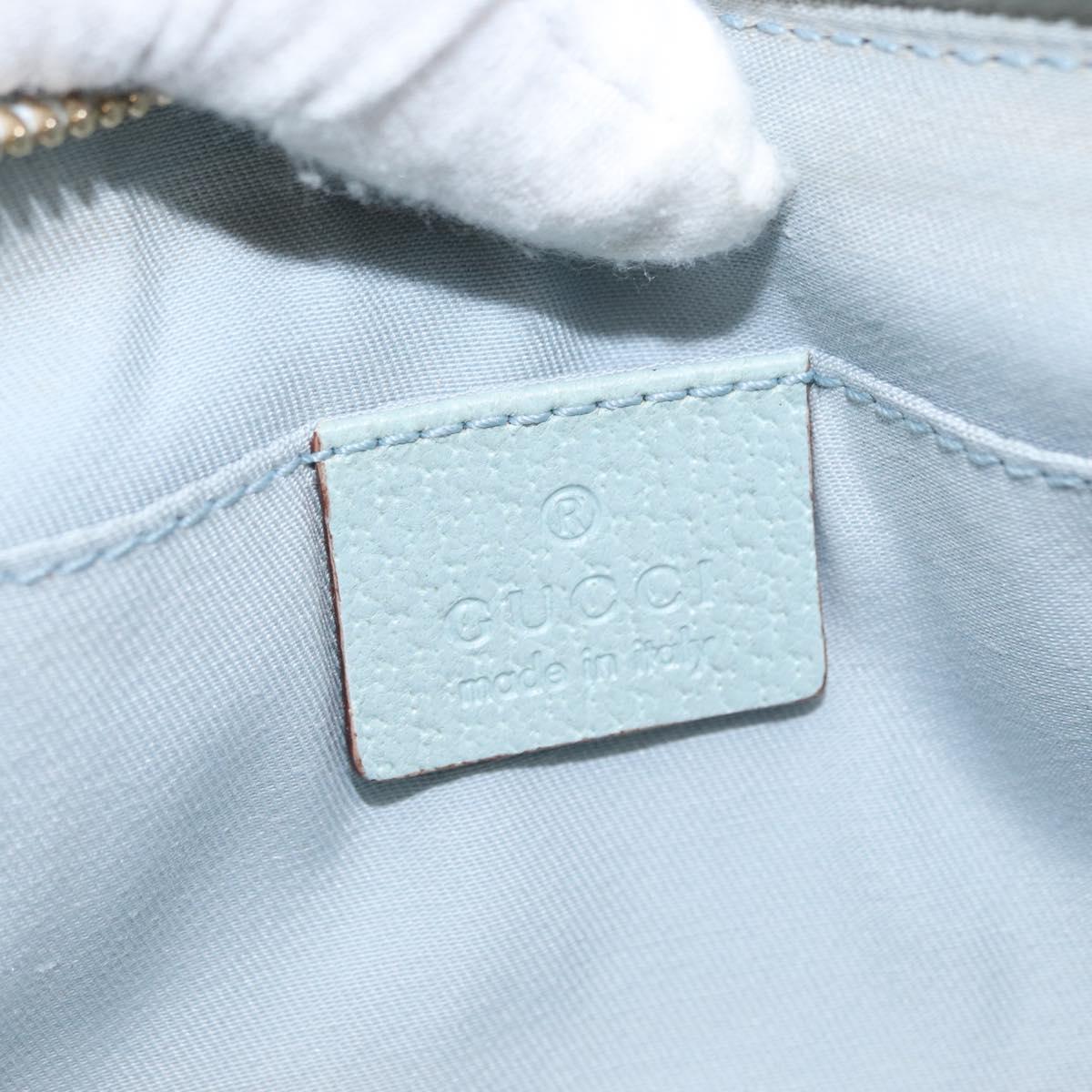 GUCCI GG Canvas Pouch Beige 152507 Auth 154014