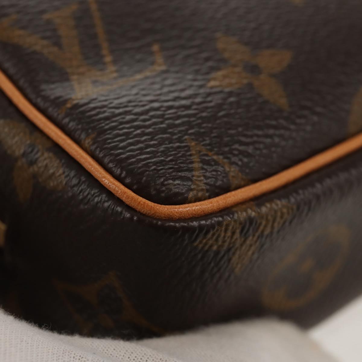 LOUIS VUITTON Monogram Trousse Wapity Pouch M58030 LV Auth 154015V