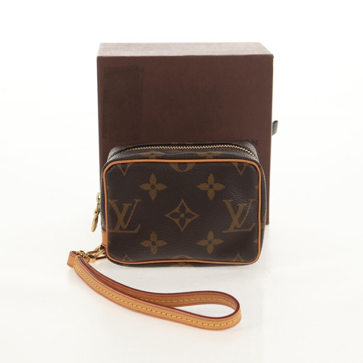LOUIS VUITTON Monogram Trousse Wapity Pouch M58030 LV Auth 154015V