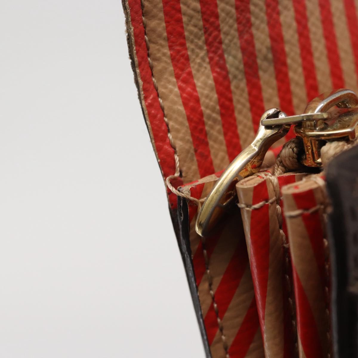 LOUIS VUITTON Monogram Trunk Portefeuille Sarah Long Wallet M60415 Auth 154024