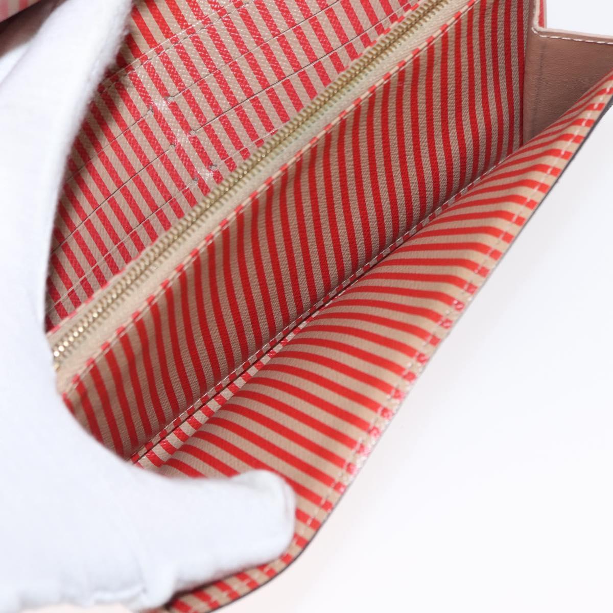 LOUIS VUITTON Monogram Trunk Portefeuille Sarah Long Wallet M60415 Auth 154024