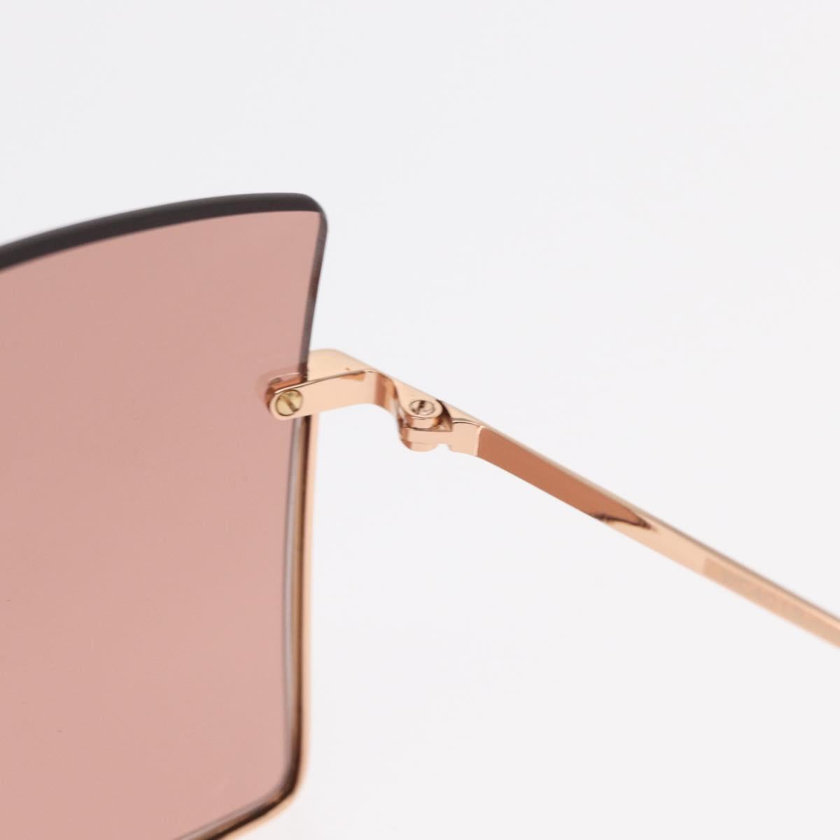 FENDI Sunglasses metal Gold Tone FF0401/S Auth 154026