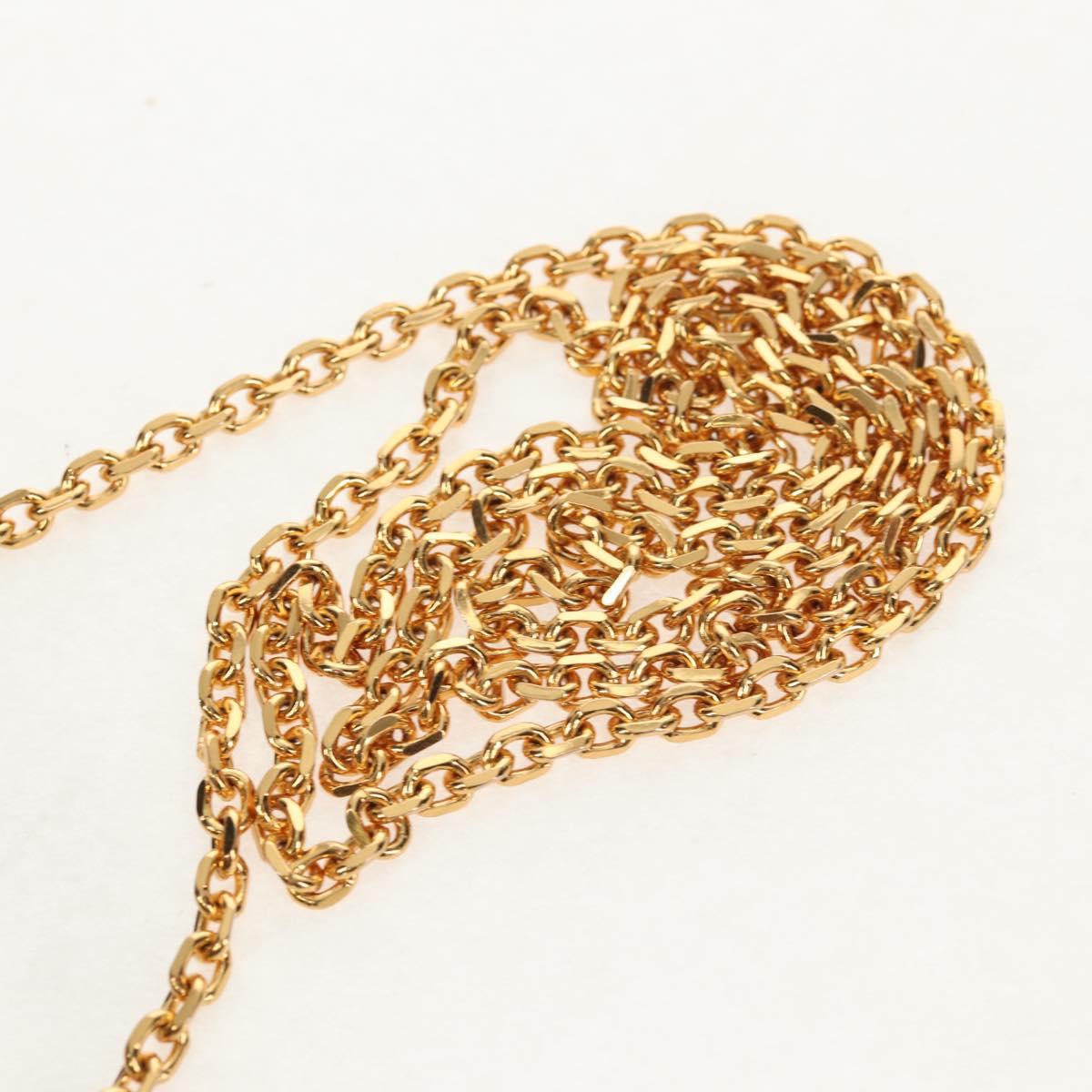 Christian Dior Trotter Canvas Phone Holder Chain Montaigne Bag Navy Auth 154027A