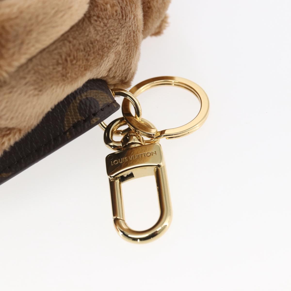 LOUIS VUITTON Monogram Bag Charm LV Cute Key Holder M01561 LV Auth 154029SM