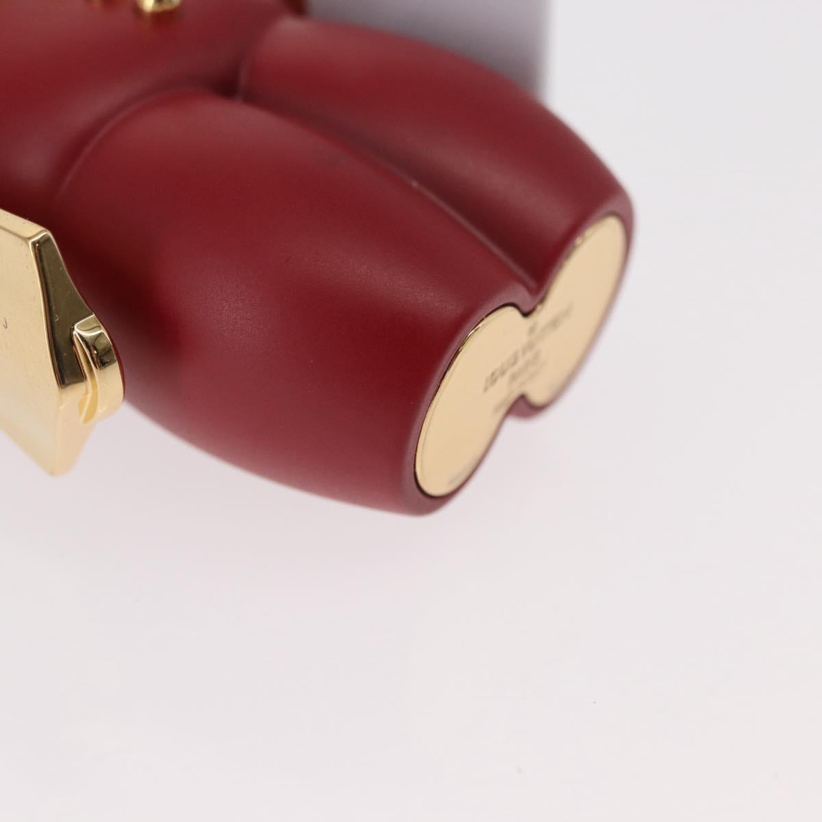 LOUIS VUITTON Monogram Vivienne Bijoux Sac Gaston Charm Red M00346 Auth 154031SM