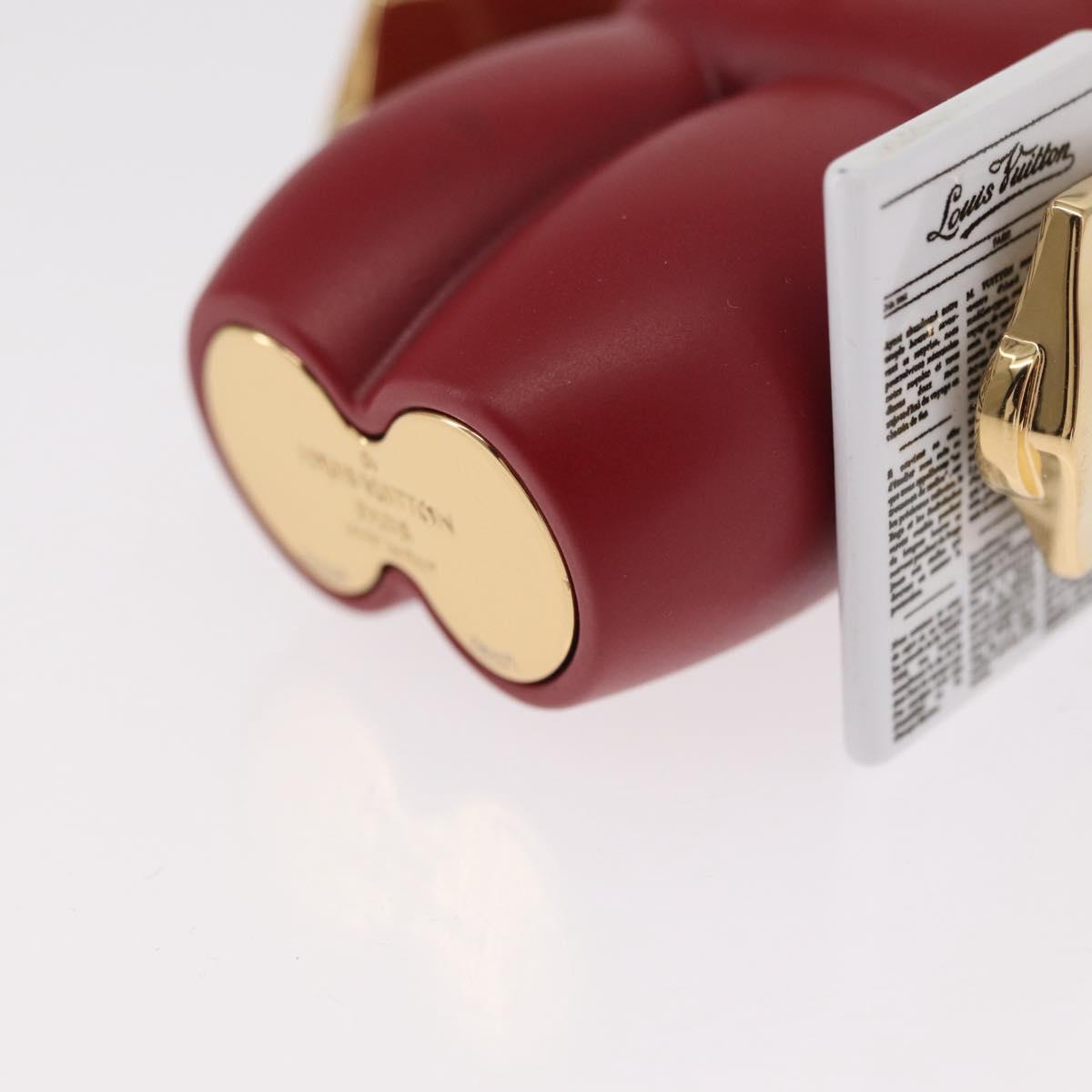 LOUIS VUITTON Monogram Vivienne Bijoux Sac Gaston Charm Red M00346 Auth 154031SM