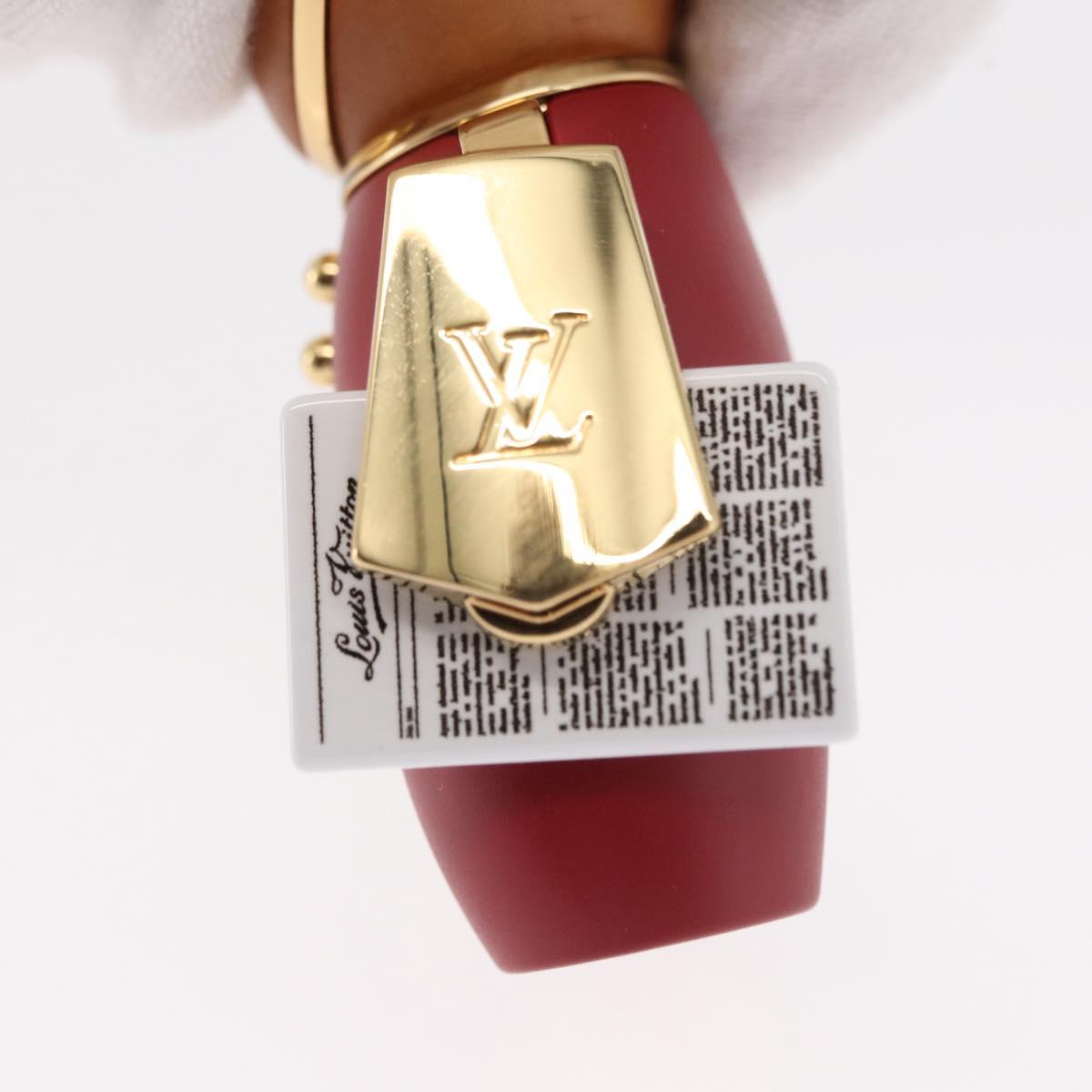 LOUIS VUITTON Monogram Vivienne Bijoux Sac Gaston Charm Red M00346 Auth 154031SM