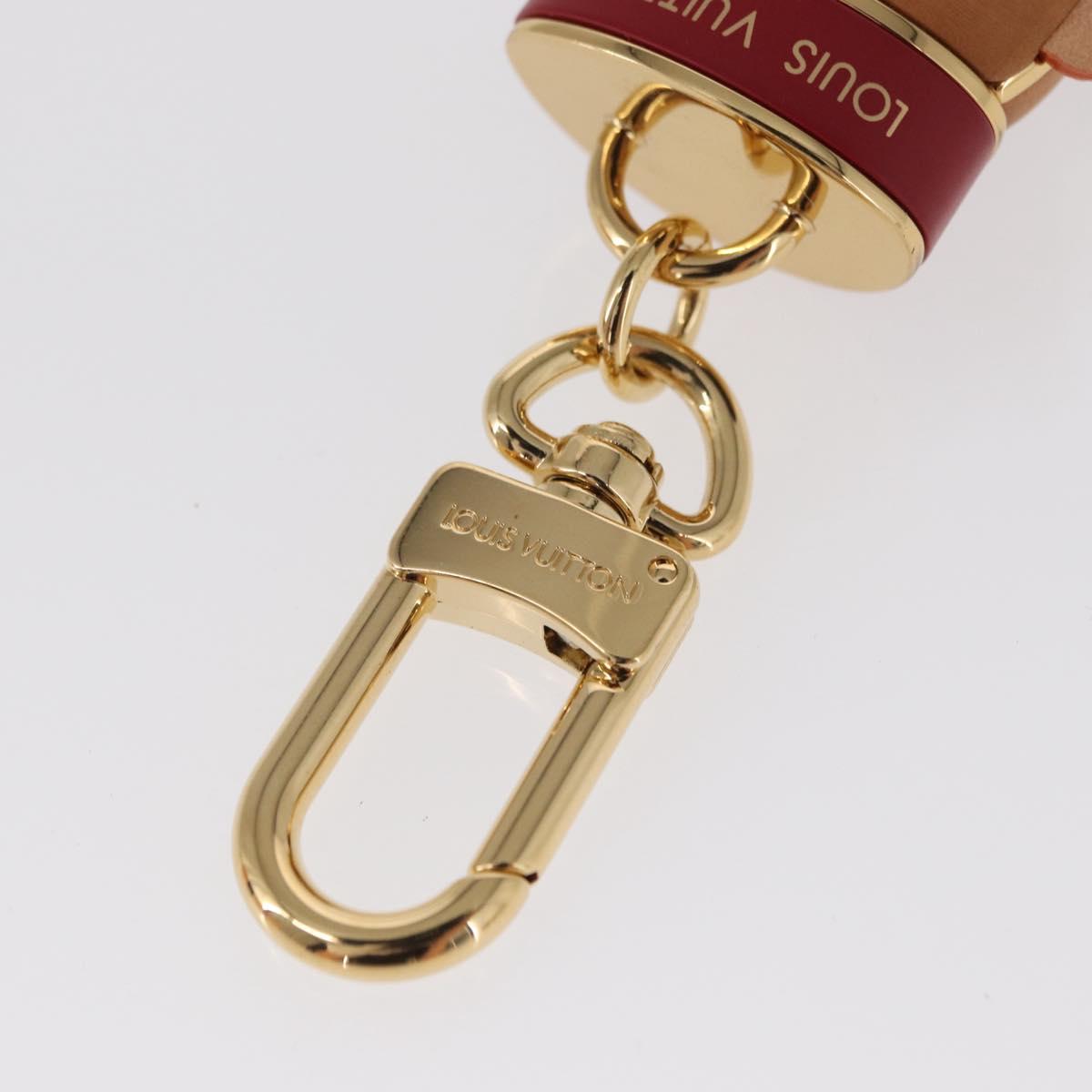 LOUIS VUITTON Monogram Vivienne Bijoux Sac Gaston Charm Red M00346 Auth 154031SM
