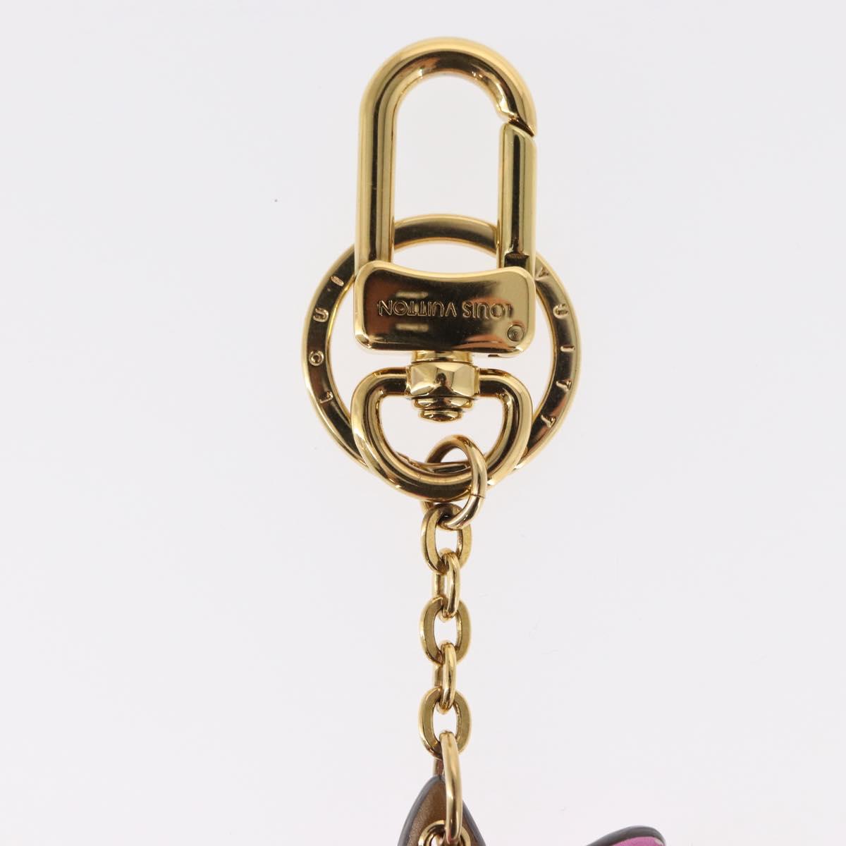 LOUIS VUITTON Monogram Reverse Porte Cles Baby Do Charm M00352 LV Auth 154035SAM