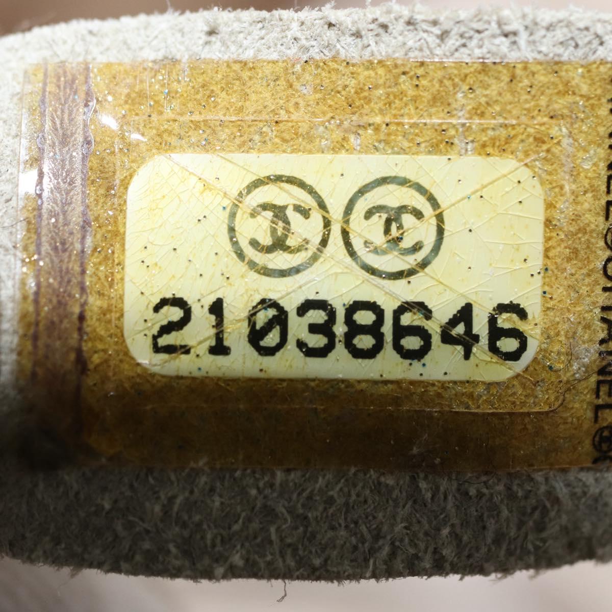 CHANEL Girl Chanel Shoulder Bag Tweed Multicolor Gold CC Auth 154036SAM