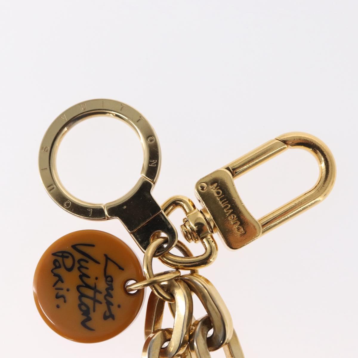 LOUIS VUITTON Porte Cles Jungle Key Holder plastic Pink M66266 LV Auth 154064V