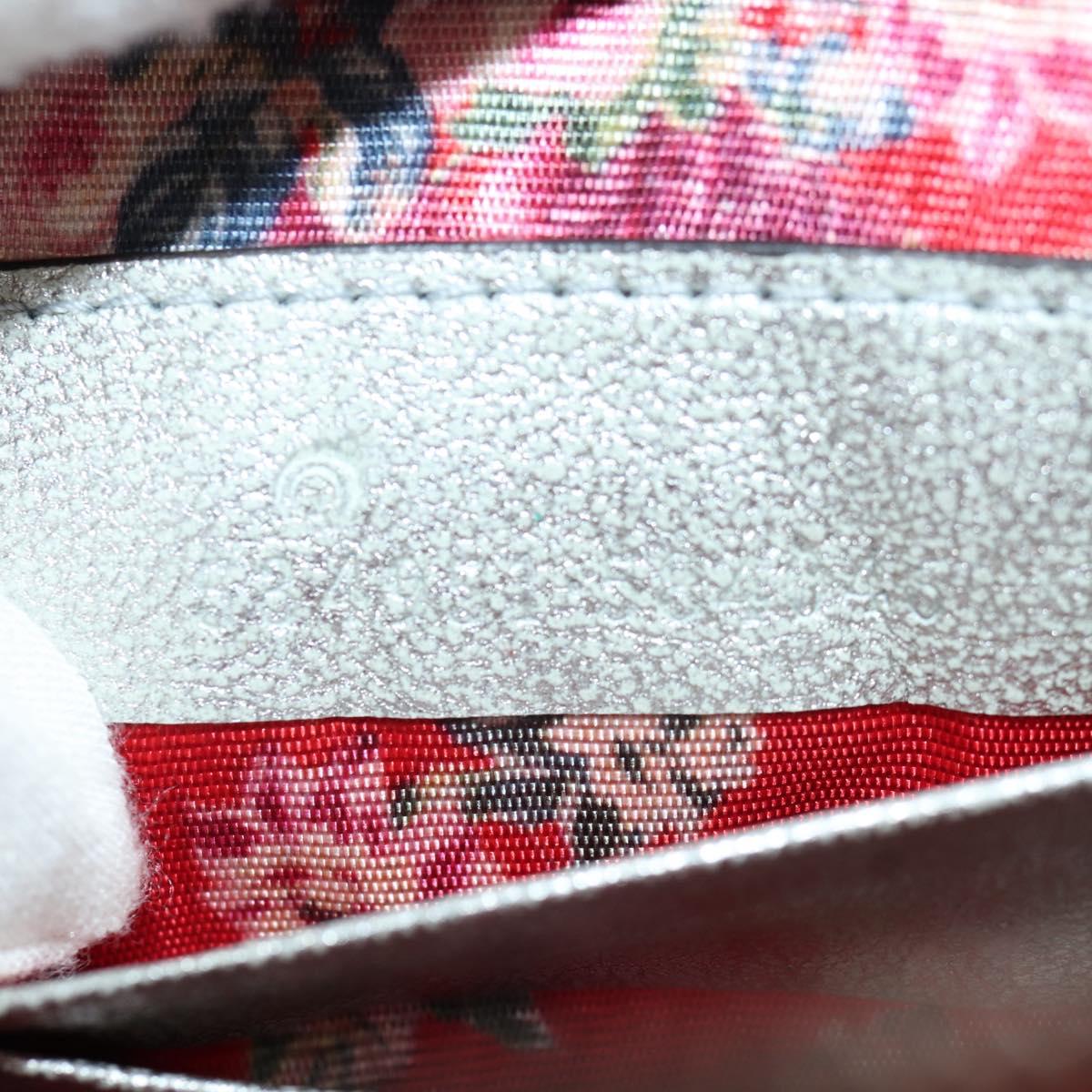 GUCCI Zumi Shoulder Bag Leather Outlet Blue Auth 154069V