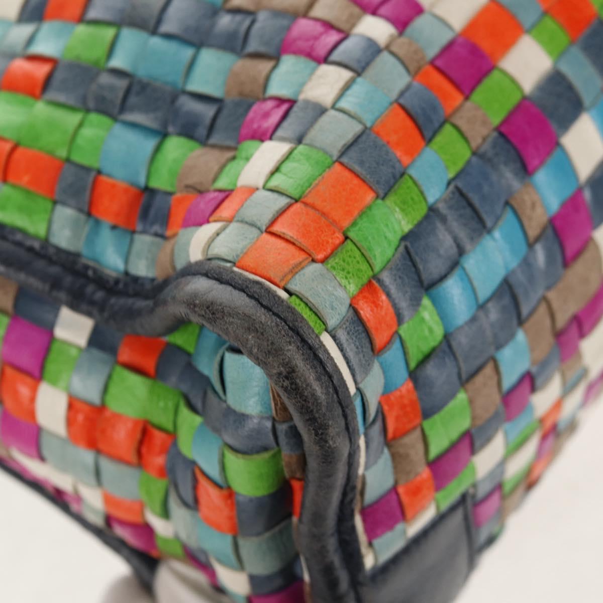 BALENCIAGA The City Hand Bag Leather 2way Multicolor 115748 Auth 154085V