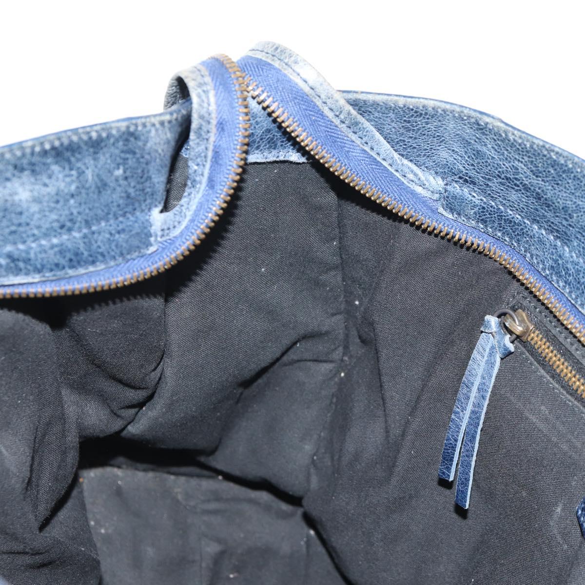 BALENCIAGA The City Hand Bag Leather 2way Multicolor 115748 Auth 154085V