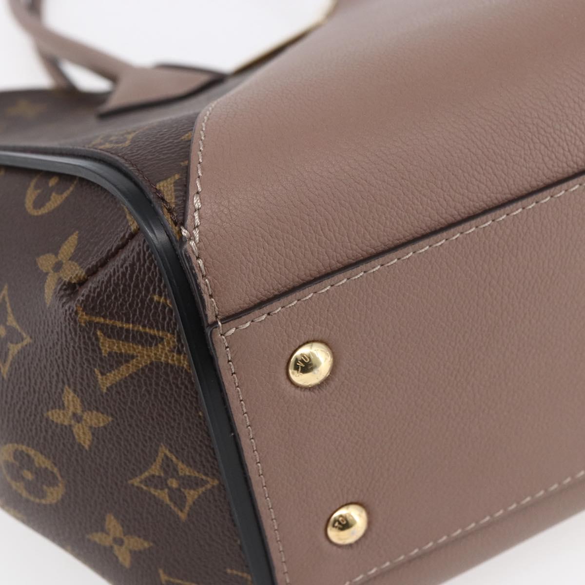 LOUIS VUITTON Monogram Kimono MM Tote Bag Beige M41594 LV Auth 154088SM