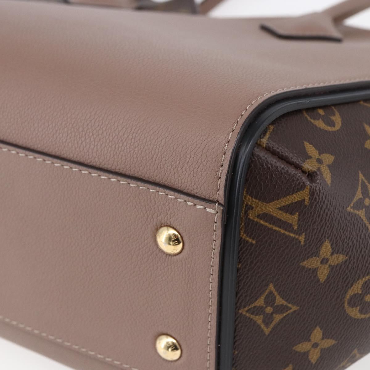 LOUIS VUITTON Monogram Kimono MM Tote Bag Beige M41594 LV Auth 154088SM
