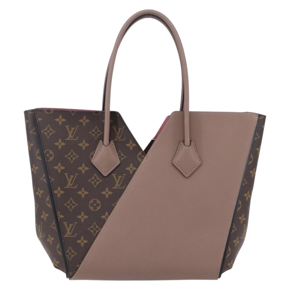 LOUIS VUITTON Monogram Kimono MM Tote Bag Beige M41594 LV Auth 154088SM