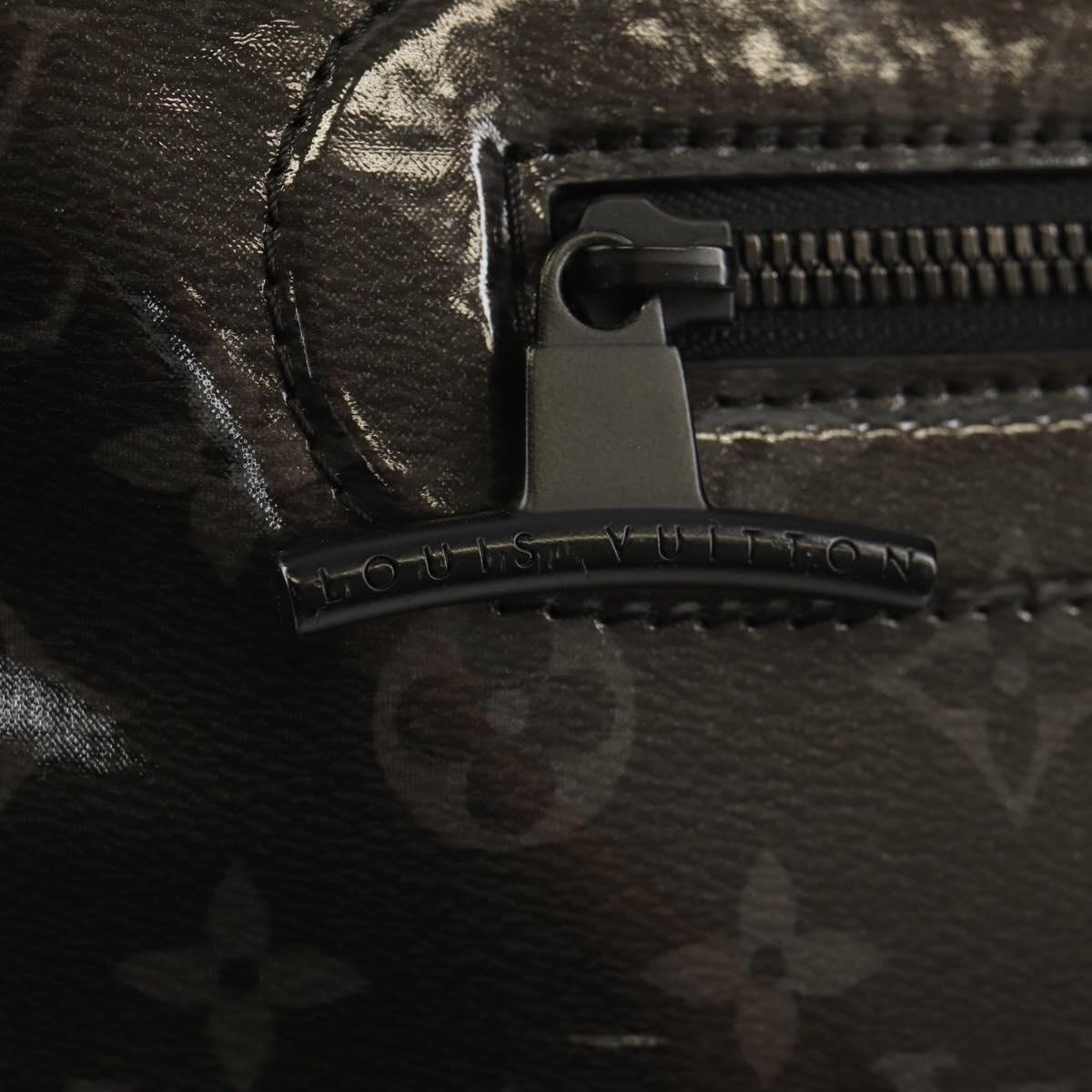 LOUIS VUITTON Eclipse Glaze Pochette Cosmos Clutch Bag M63373 LV Auth 154089V