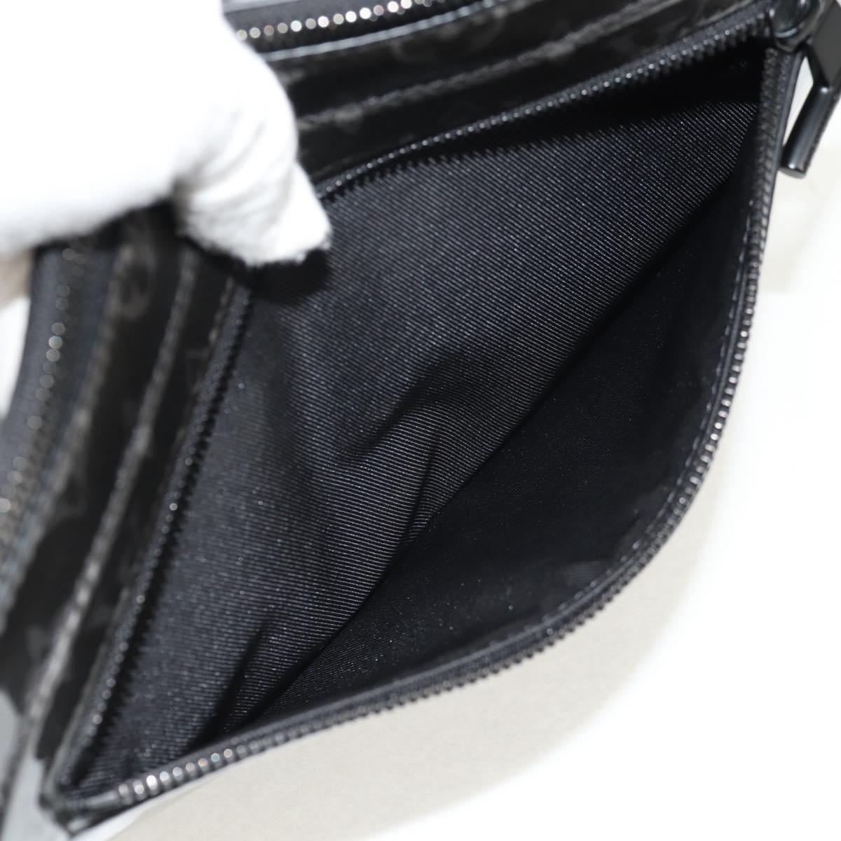 LOUIS VUITTON Eclipse Glaze Pochette Cosmos Clutch Bag M63373 LV Auth 154089V