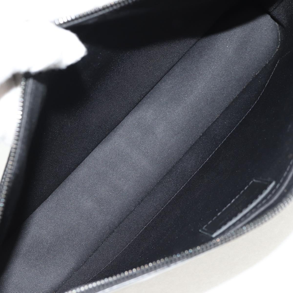 LOUIS VUITTON Eclipse Glaze Pochette Cosmos Clutch Bag M63373 LV Auth 154089V