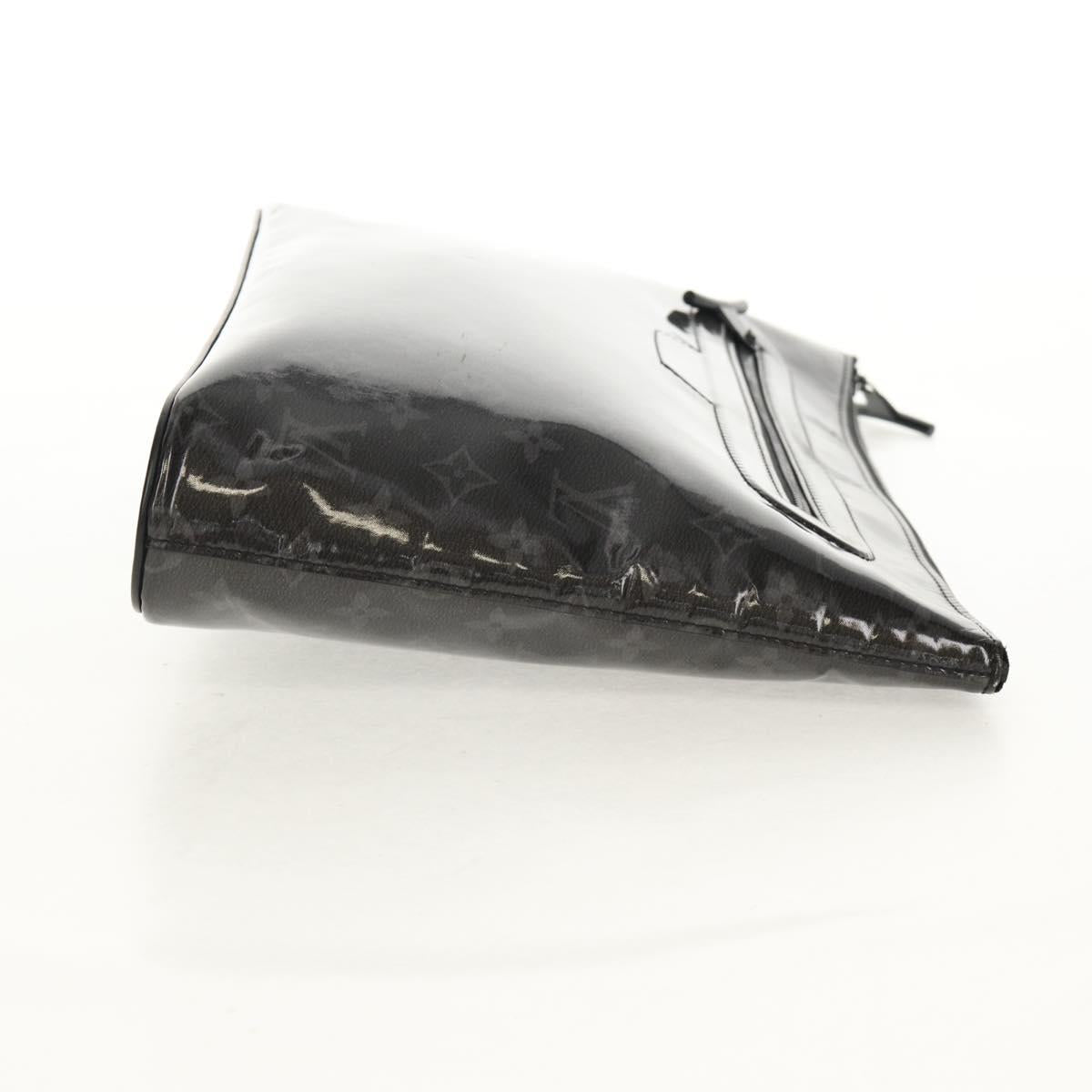 LOUIS VUITTON Eclipse Glaze Pochette Cosmos Clutch Bag M63373 LV Auth 154089V