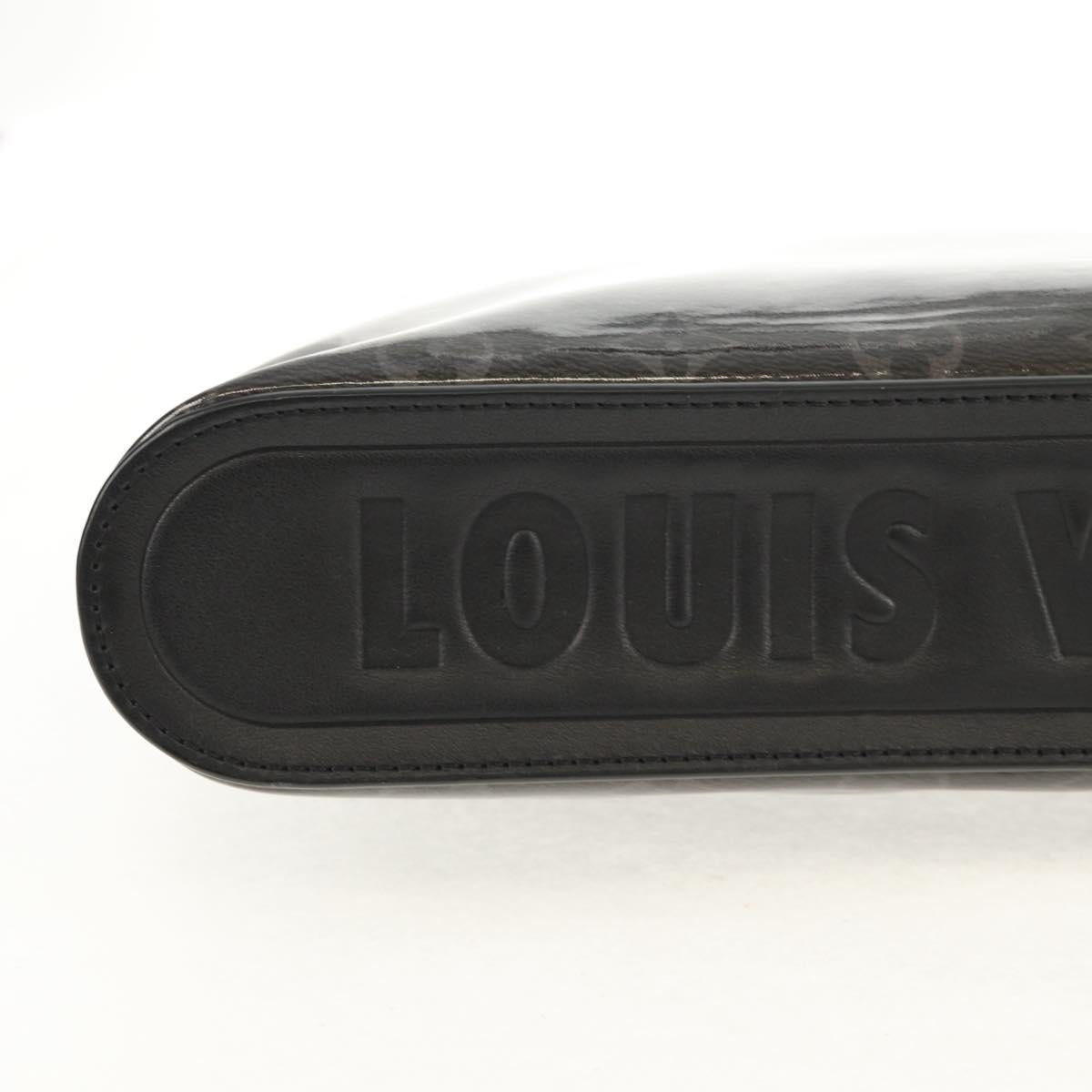 LOUIS VUITTON Eclipse Glaze Pochette Cosmos Clutch Bag M63373 LV Auth 154089V