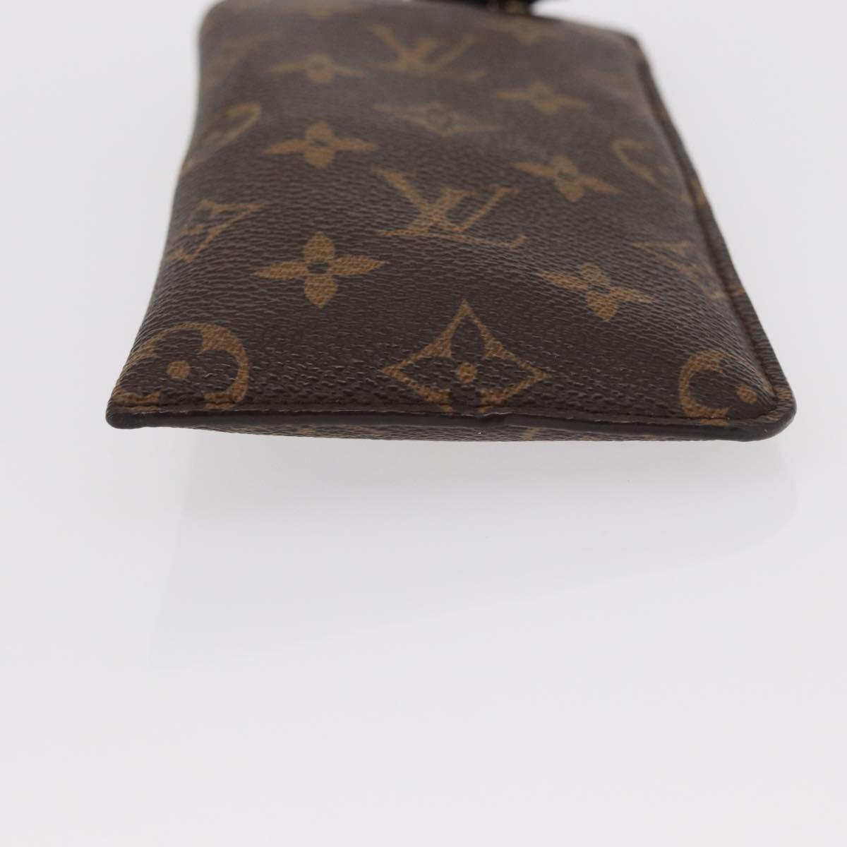 LOUIS VUITTON Monogram Etui Lunette MM Glasses Case M66544 LV Auth 154099