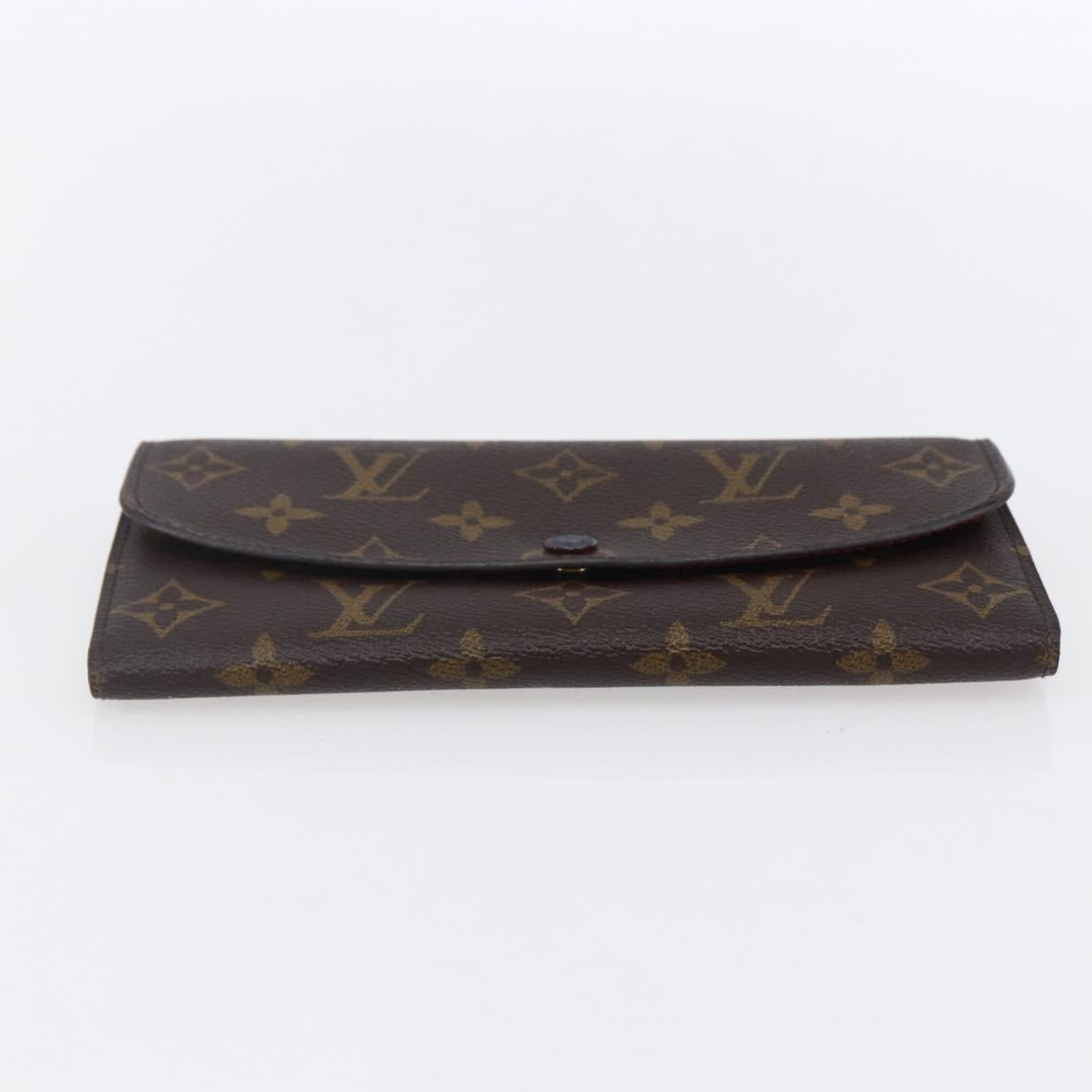 LOUIS VUITTON Monogram Portefeuille Emilie Wallet Pink M60697 LV Auth 154102
