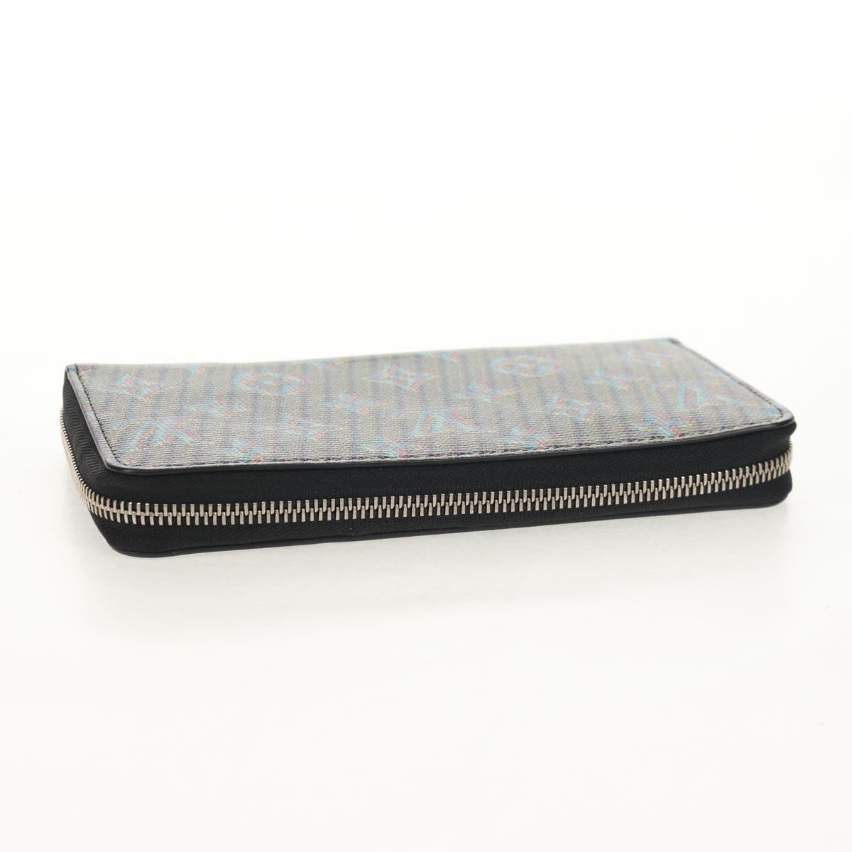 LOUIS VUITTON Monogram LV Pop Zippy Wallet Wallet Blue M68662 LV Auth 154107M