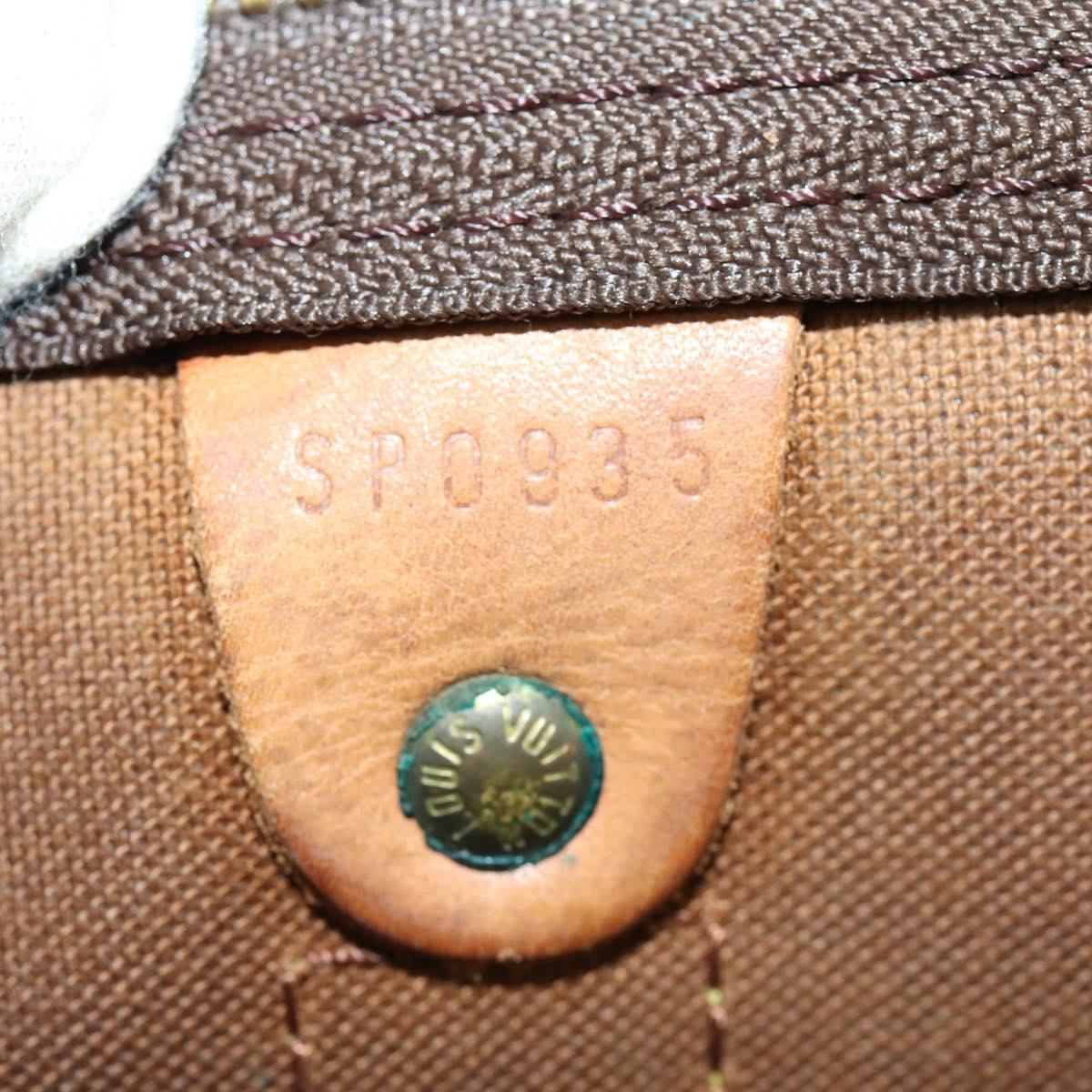 LOUIS VUITTON Monogram Keepall 50 Boston Bag M41426 LV Auth 154151