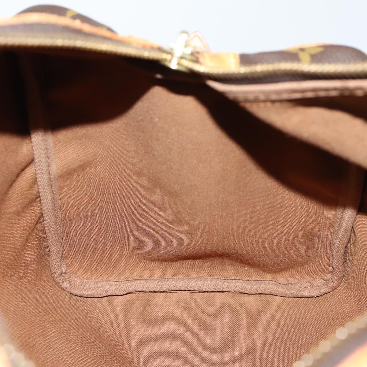 LOUIS VUITTON Monogram Sac Souple 35 Boston Bag M41626 LV Auth 154152