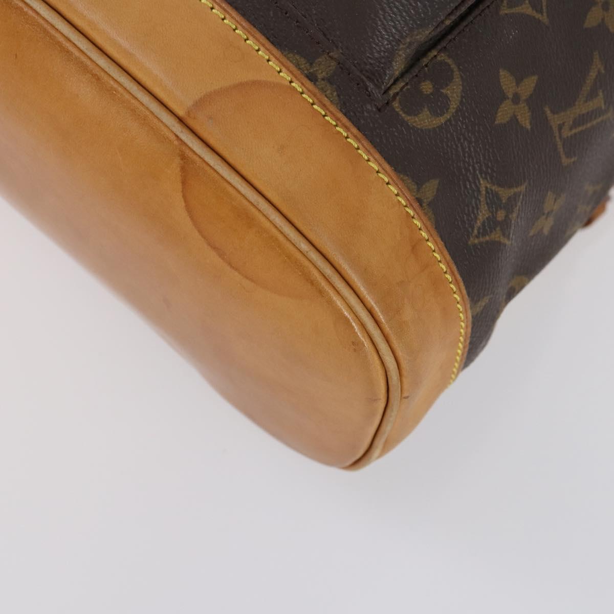 LOUIS VUITTON Monogram Montsouris MM Backpack M51136 LV Auth 154153