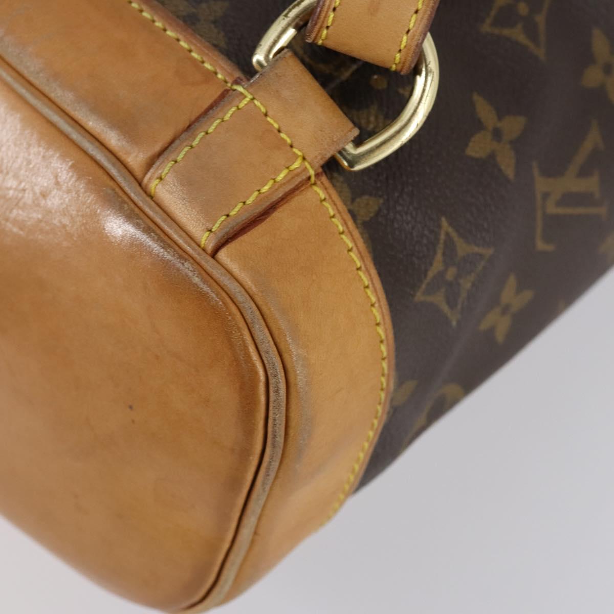 LOUIS VUITTON Monogram Montsouris MM Backpack M51136 LV Auth 154153
