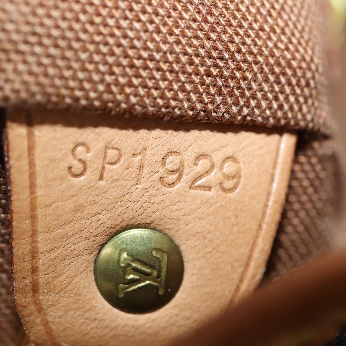 LOUIS VUITTON Monogram Montsouris MM Backpack M51136 LV Auth 154153