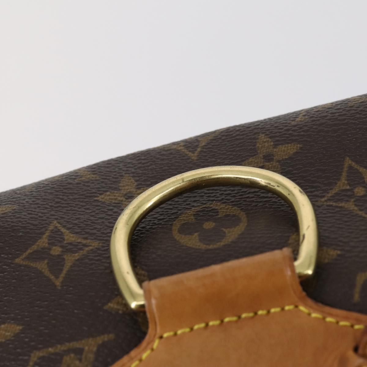 LOUIS VUITTON Monogram Montsouris MM Backpack M51136 LV Auth 154153